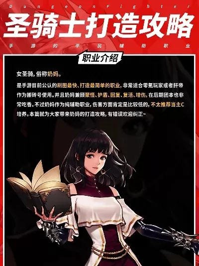 DNF手游圣骑士羁绊-圣骑士羁绊系统详解