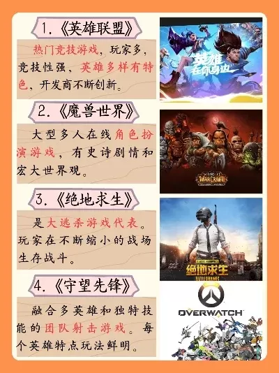 大型好玩儿游戏排行榜-大型游戏沉浸体验指南