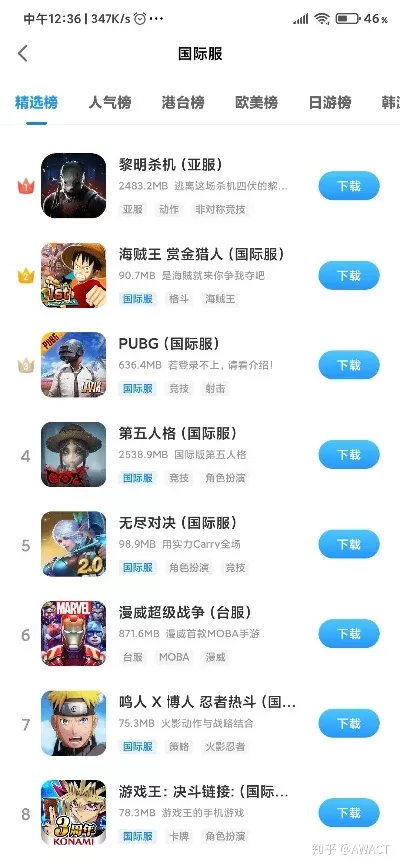 国际服手游大全排行榜-国际服手游排行榜